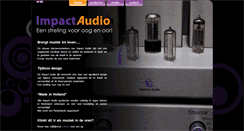 Desktop Screenshot of impact-audio.nl